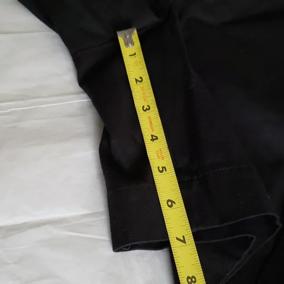 Lauren Ralph Lauren NEW 6-pocket Women's Shorts Linen Cotton NWT BLACK - Picture 13 of 14